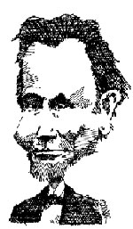 Lincoln caricature